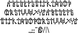 becross字體