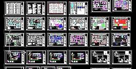 全套微電子廠房潔凈室施工圖