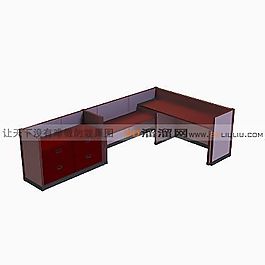 3D辦公桌模型