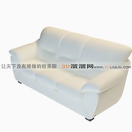3D三人沙發(fā)模型