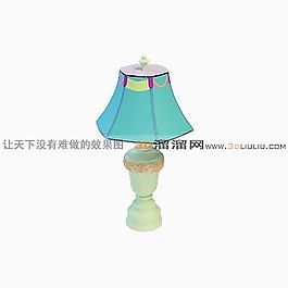 3D臺(tái)燈模型