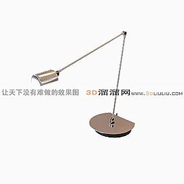 3D臺燈模型