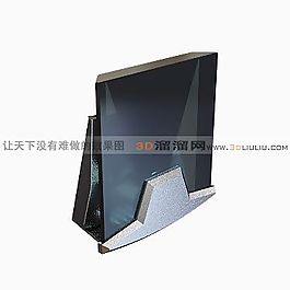 3D壁燈模型