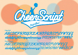 cheerscript字體