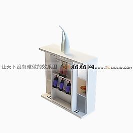 3D酒柜模型