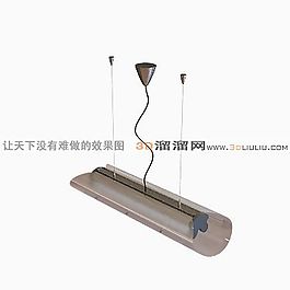 3D餐廳吊燈模型