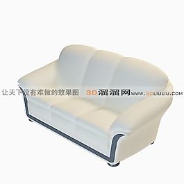 3D三人沙發(fā)模型