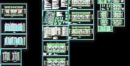 六層花園小區(qū)住宅樓砌體結(jié)構(gòu)建筑施工圖