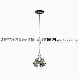 3D餐廳吊燈模型