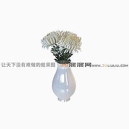 3D花瓶模型