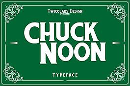 Chuck中午字體