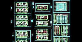 9層辦公樓建筑施工圖