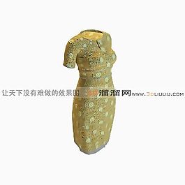 3D連衣裙模型