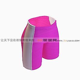 3D短褲模型
