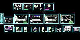 海南某會所溫泉游泳池設計施工圖