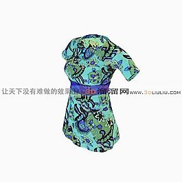 3D連衣裙模型