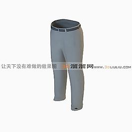 3D褲模型