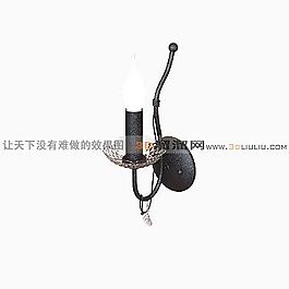 3D壁燈模型