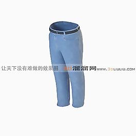 3D褲模型