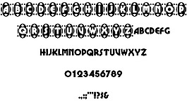 客串的字體