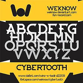 cybertooth字體
