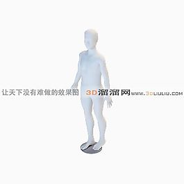 3D模特架模型