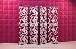 日本的屏幕，屏幕，雕刻的屏風，家具，家具
