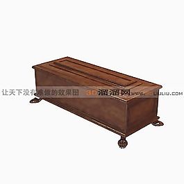 3D棺材模型