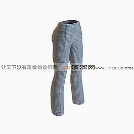 3D褲模型