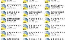 安防報警樓宇對講系統圖