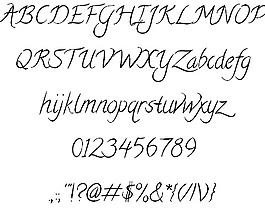 calligraffitti字體