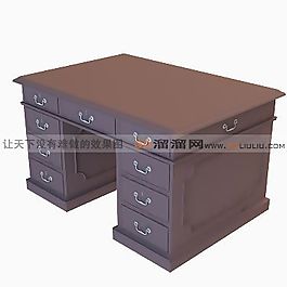3D書桌模型
