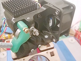 直接驱动挤出机与统一经营信息服务hotend，printrbot NEMA 17，mk8齿轮