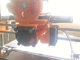 雙風扇支架（printrbot v2兼容）