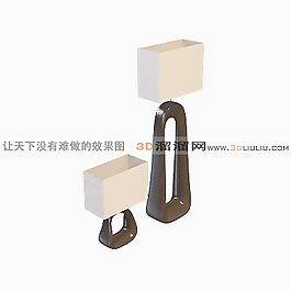 3D臺(tái)燈模型