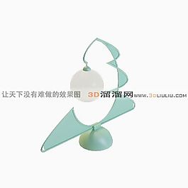 3D臺(tái)燈模型