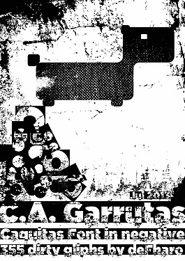 公司garrutas字体