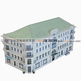 3D酒店模型