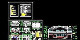 二層經典農村雙拼別墅設計圖 12x12
