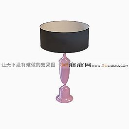 3D臺燈模型