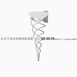 3D壁燈模型