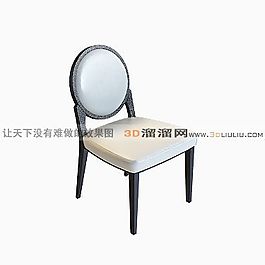 3D餐椅模型