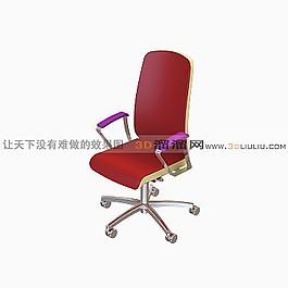 3D辦公椅模型