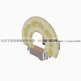 3D壁燈模型