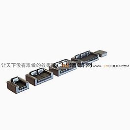 3D沙發(fā)模型