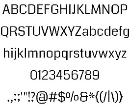 尾字體