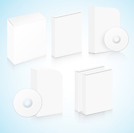 軟件箱蓋和CD樣品