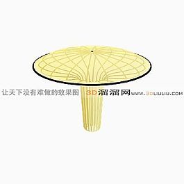 3D臺燈模型
