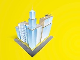 3D概念建筑建筑的設計概念