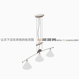 3D餐廳吊燈模型